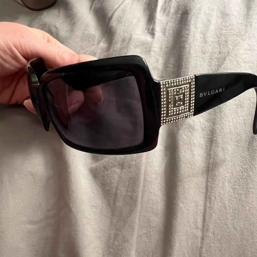 Bulgari black sunglasses